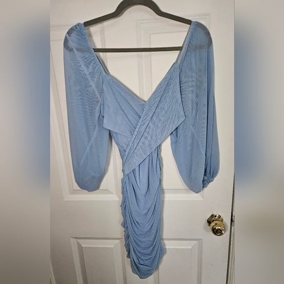 Favorite Line Dress Blue - Picture 2 of 3